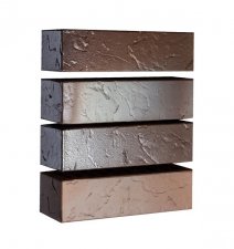 Кирпич керамический Флеш Сланец Графит ЕВРОФОРМАТ 0,7НФ